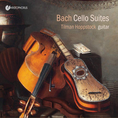 Tilman Hoppstock - Cello suites for guitar (CD) - Velvet Music