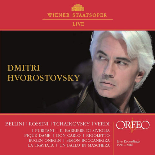 Dmitri Hvorostovsky - Live recording 1994-2016 (CD) - Velvet Music