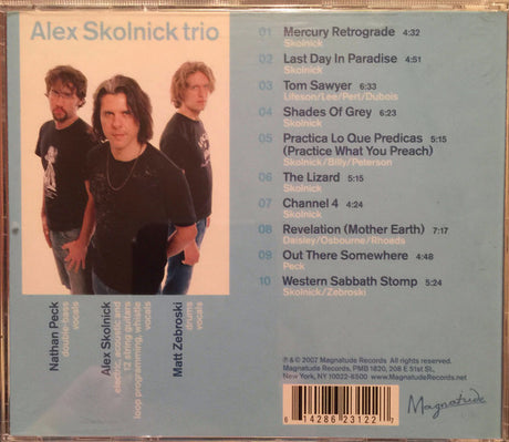 Alex Skolnick Trio - Last Day In Paradise (used CD)
