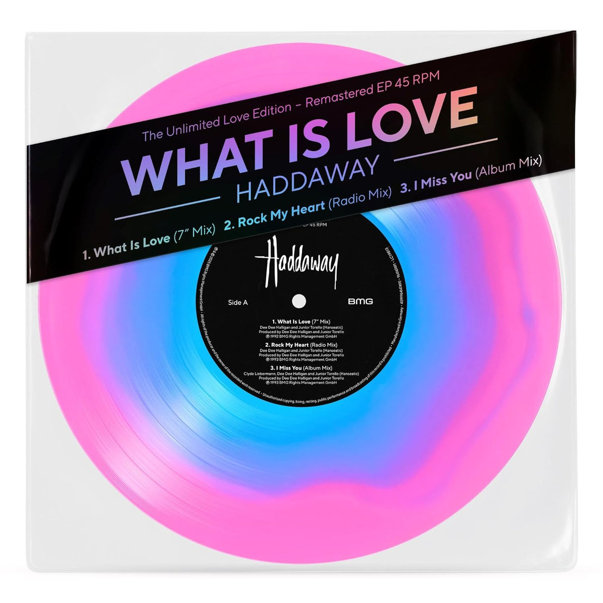 Haddaway - What is love (10-inch) - Velvet Music