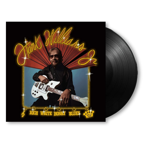 Hank Williams -jr.- - Rich white honky blues (LP) - Velvet Music