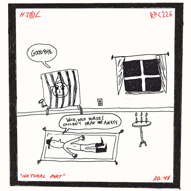 Horse Jumper Of Love - Natural part (transparent red) (LP) - Velvet Music