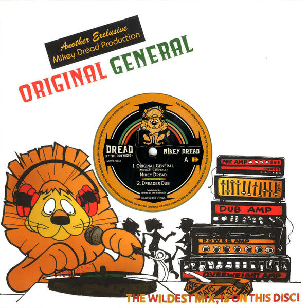 Mikey Dread /edi Fitzroy - Original general/queen of harlesden (12-inch maxi-single)