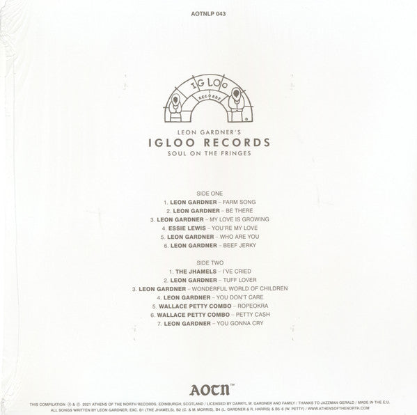 Divers - Leon Gardner's Igloo Records (Soul On The Fringes) (LP)