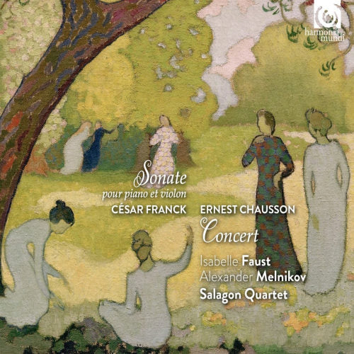 Franck/chausson - Sonate pour piano et violon/concert (CD) - Velvet Music