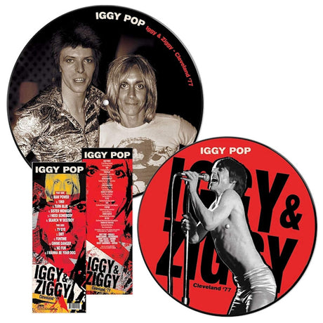 Iggy Pop - Iggy & ziggy - cleveland '77 (LP) - Velvet Music