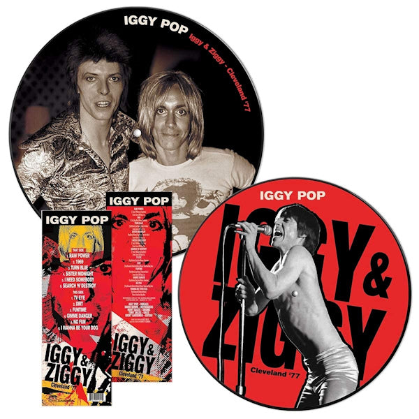 Iggy Pop - Iggy & ziggy - cleveland '77 (LP) - Velvet Music