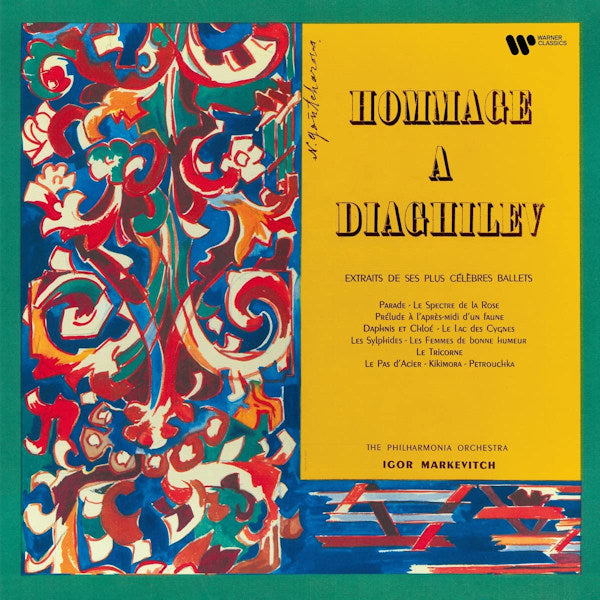 Markevitch - Hommage à Diaghilev (LP)