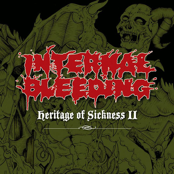Internal Bleeding - Heritage of sickness II (CD)