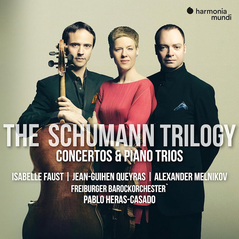 Isabelle Faust / Jean-Guihen Queyras / Alexander Melnikov - The Schumann Trilogy: Concertos & Piano Trios (accessoires) - Velvet Music