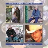 Alan Jackson - Here in the real world / don't rock the jukebox / a lot about livin' (and a little 'bout love) / who (CD) - Velvet Music