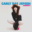 CD van Carly Rae Jepsen met de albumtitel Curiosity, zichtbaar in de afbeelding, met albumkunst en CD-hoes design.