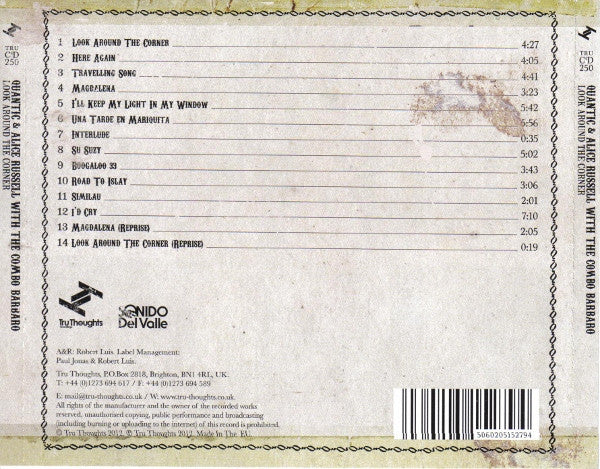 Quantic & Alice Russell With Combo Bárbaro, The - Look Around The Corner (tweedehands CD) - Velvet Music