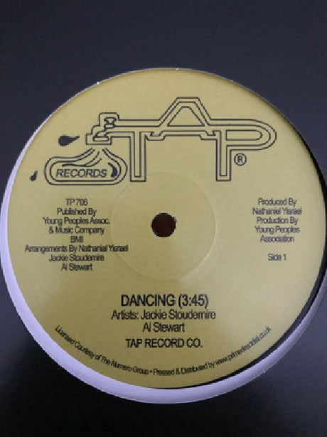Jackie Stoudemire, Al Stewart (2) - Dancing (12-inch maxi-single) - Velvet Music