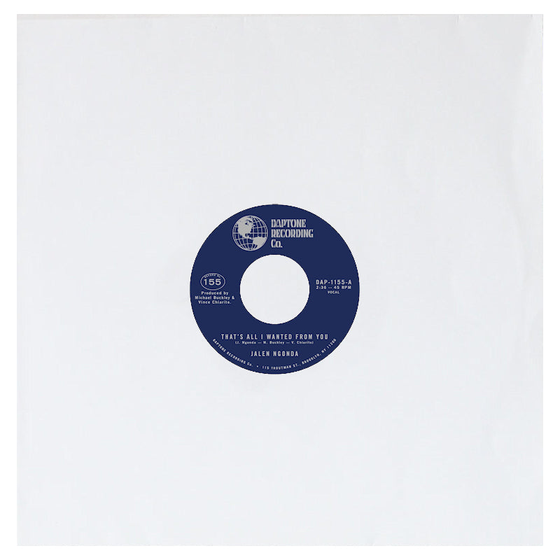 Jalen Ngonda - That's all i wanted from you / so glad i found you (7-inch single) - Velvet Music