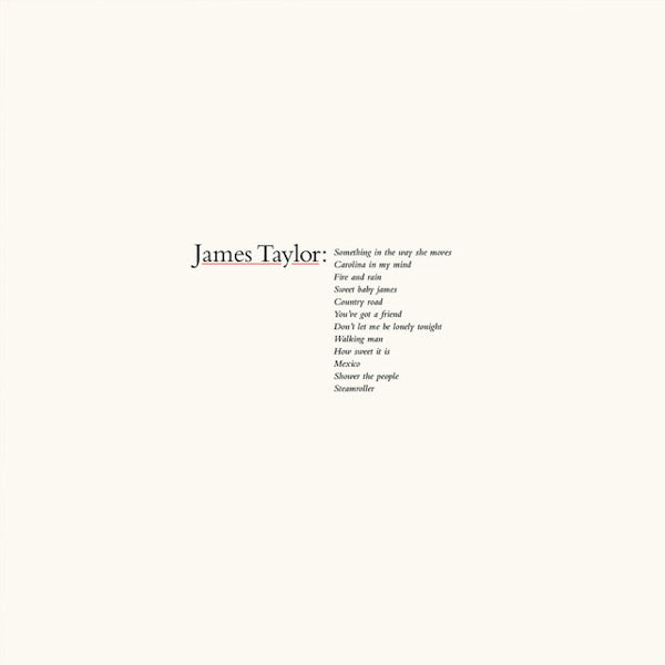 James Taylor - Greatest hits (LP) - Velvet Music