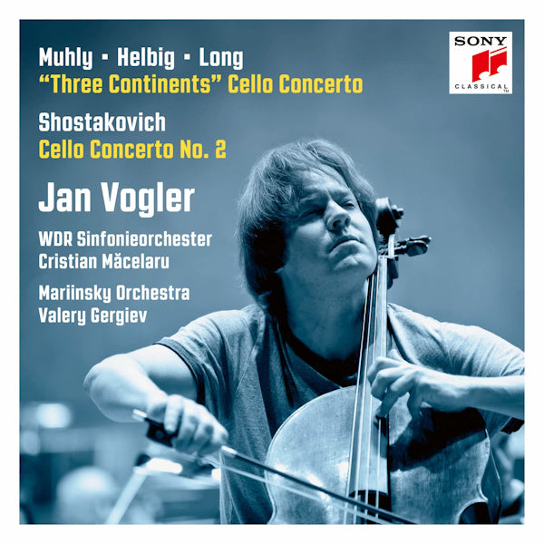 Jan Vogler - Three Continents Cello Concerto / Cello Concerto No. 2 (CD) - Velvet Music