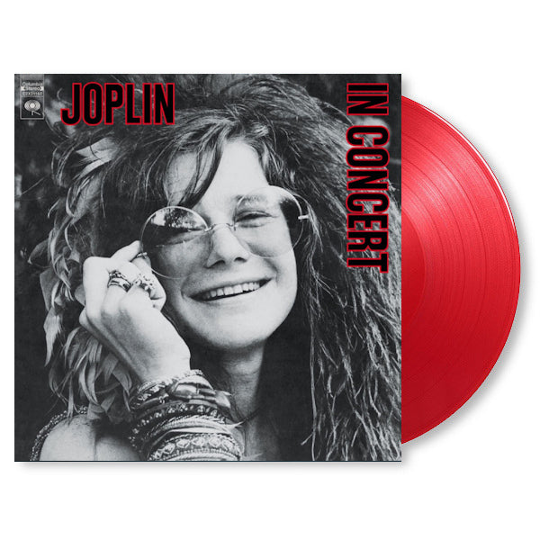 Janis Joplin - Joplin in concert -translucent red vinyl-  (LP) - Velvet Music