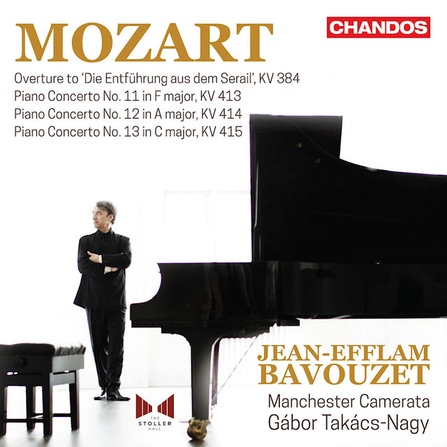 Jean-Efflam Bavouzet / Manchester Camerata - Mozart: overture to die entfuhrung aus dem serail kv 384 / piano concerto no. 11, 12 & 13 (CD) - Velvet Music