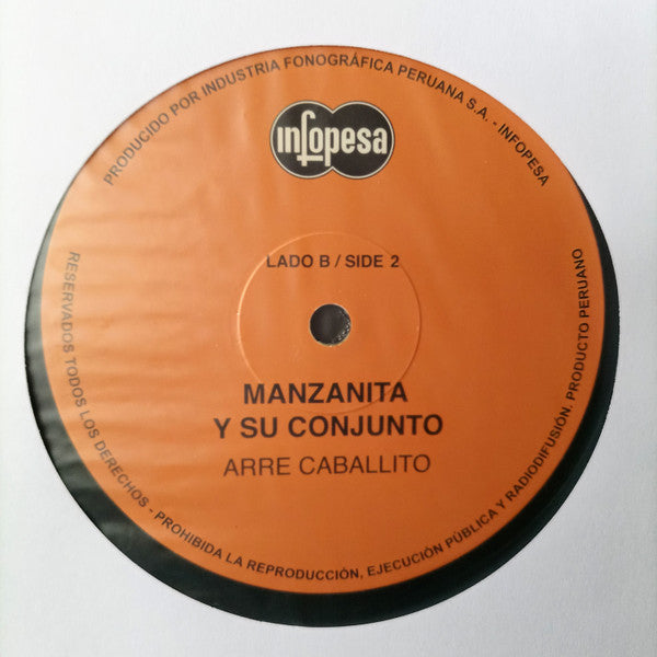 Manzanita Y Su Conjunto - Arre Caballito (LP)