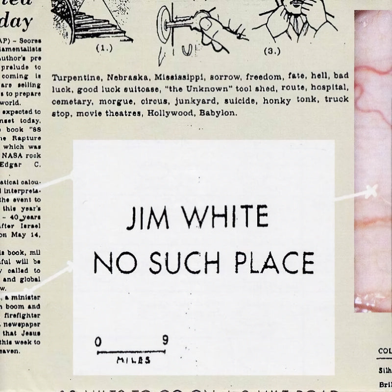 Jim White - No such place (LP) - Velvet Music