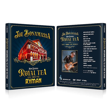 Joe Bonamassa - Now serving:royal tea live from the ryman (DVD movie) - Velvet Music