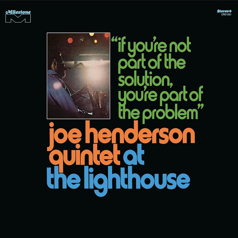 Joe Henderson Quintet - At the lighthouse: if you're not part of the solut (LP)