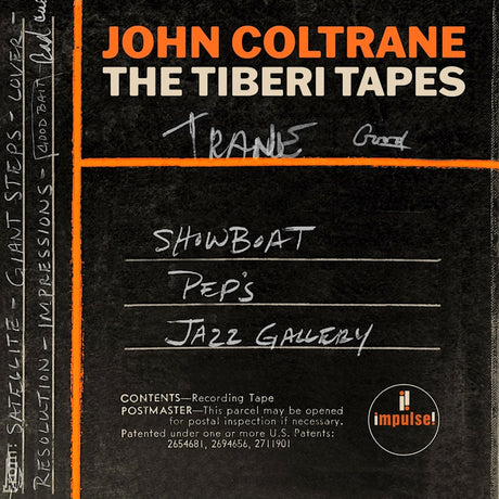 John Coltrane - The tiberi tapes (CD) - Velvet Music