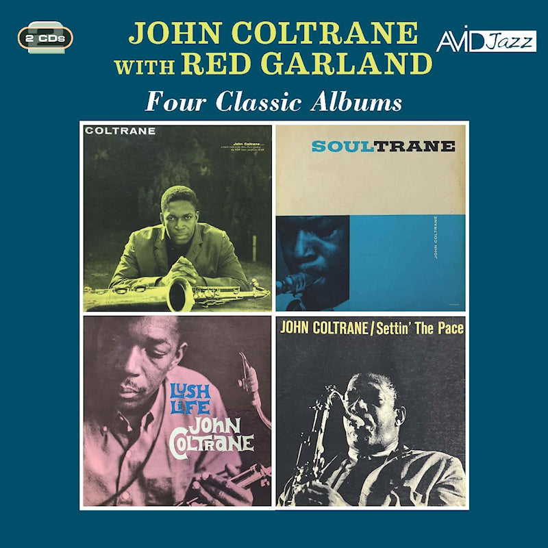 John Coltrane & Red Garland - Four classic albums (CD) - Velvet Music
