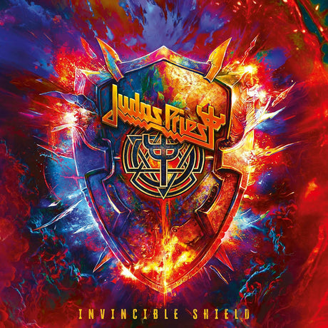 Judas Priest - Invincible shield -vinyle rouge- (LP)