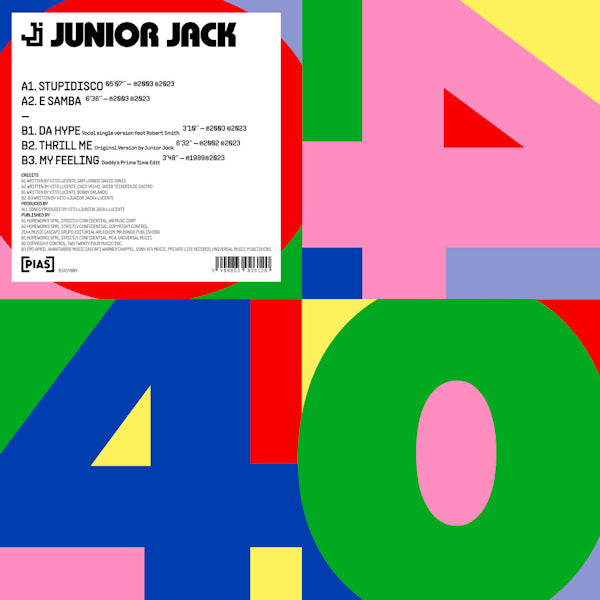 Junior Jack - Pias 40 (maxi 45 tours)