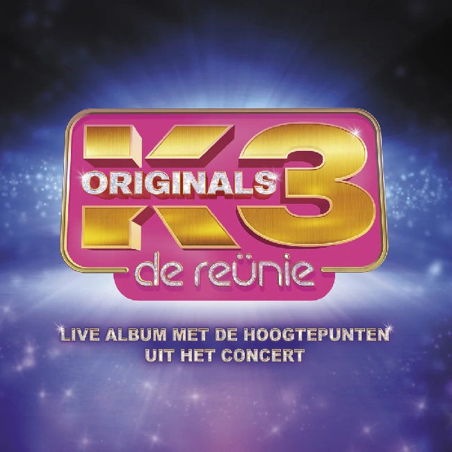 K3 - K3 originals - de reünie live (LP) - Velvet Music