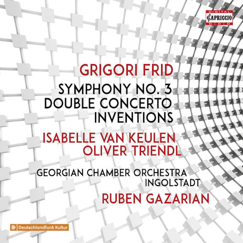 G. Frid - Symphony no.3/double concerto/inventions (CD) - Velvet Music