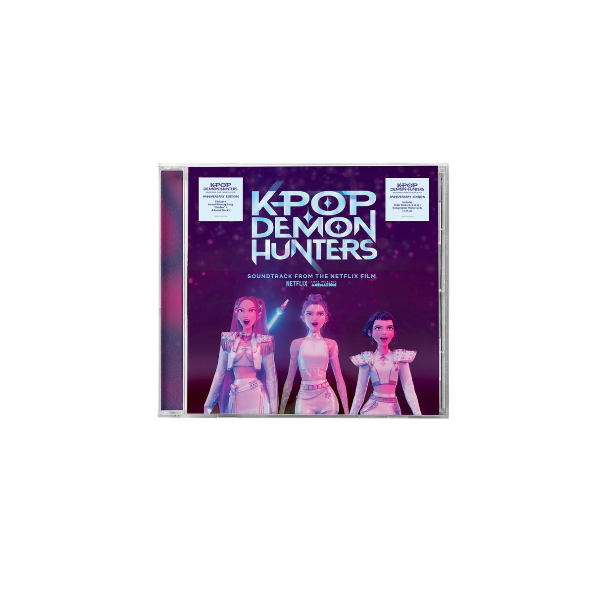KPop Demon Hunters Cast - HUNTR/X, Saja Boys (KPop Demon Hunters  1st Anniversary CD)
