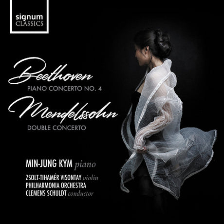 Beethoven/mendelssohn - Piano concerto no.4/double concerto (CD) - Velvet Music