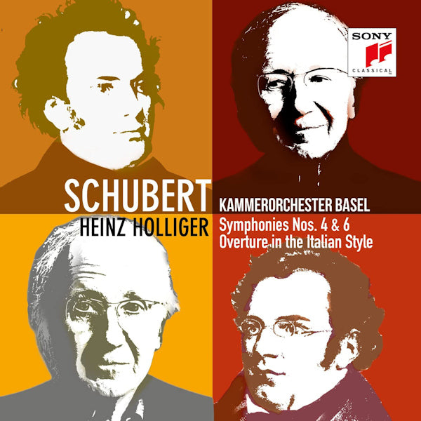 Chamber Orchestra Basel &amp; Heinz Holliger - Schubert: symphonies nos. 4 &amp; 6 (CD)