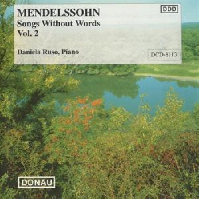 F. Mendelssohn-bartholdy - Songs without words vol.2 (CD)