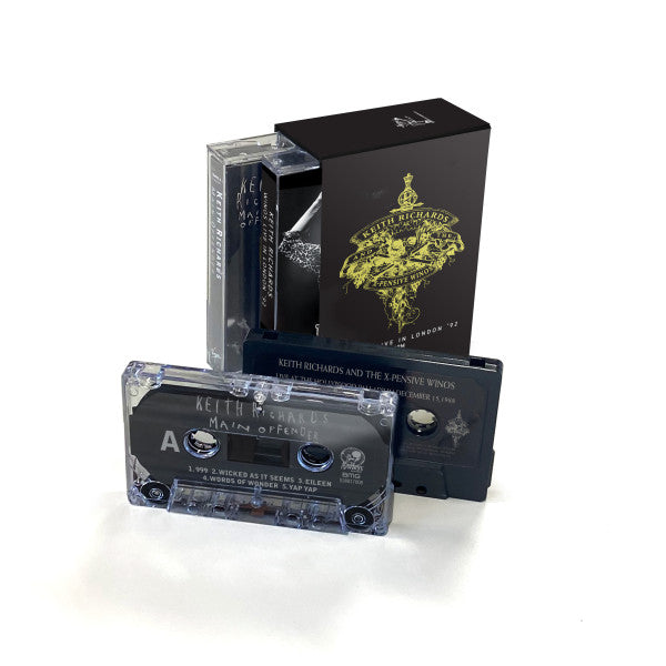 Keith Richards - Main offender / winos live in london '92 (cassette audio)