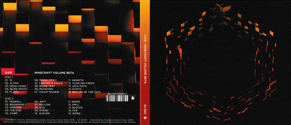 C418 - Minecraft Volume Beta (CD) - Velvet Music