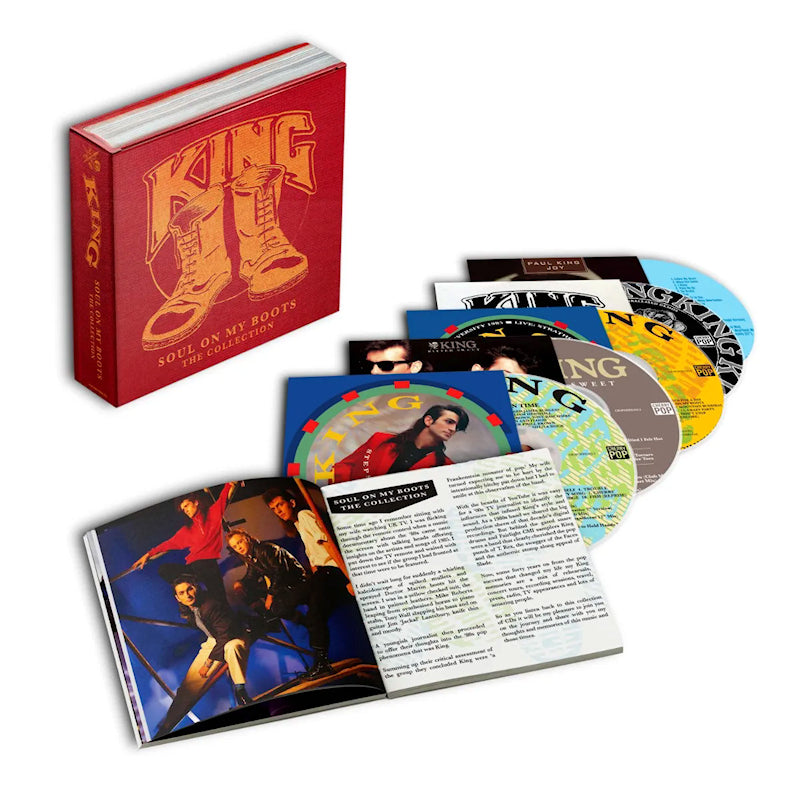 King - Soul on my boots: the collection (CD)