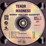 Sonny Rollins Quartet - Tenor Madness (tweedehands CD) - Velvet Music