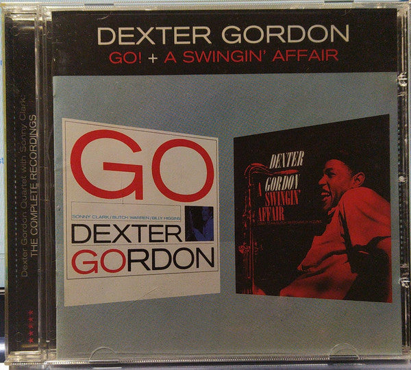 Dexter Gordon - Go! + A Swingin' Affair (CD) - Velvet Music