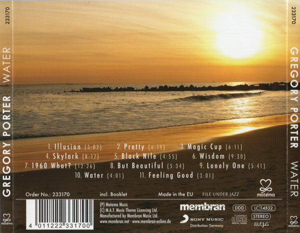 Gregory Porter - Water (CD d'occasion)