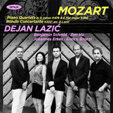 Dejan Lazic - Mozart piano quartets in g minor k478 & e flat major (CD) - Velvet Music