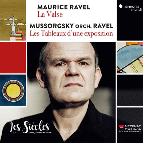 Les Siecles / Francois-xavier Roth - Ravel: la valse / mussorgsky: tableaux (CD) - Velvet Music