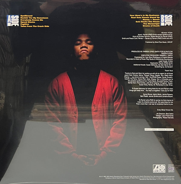 K solo - Tell the world my name (LP)