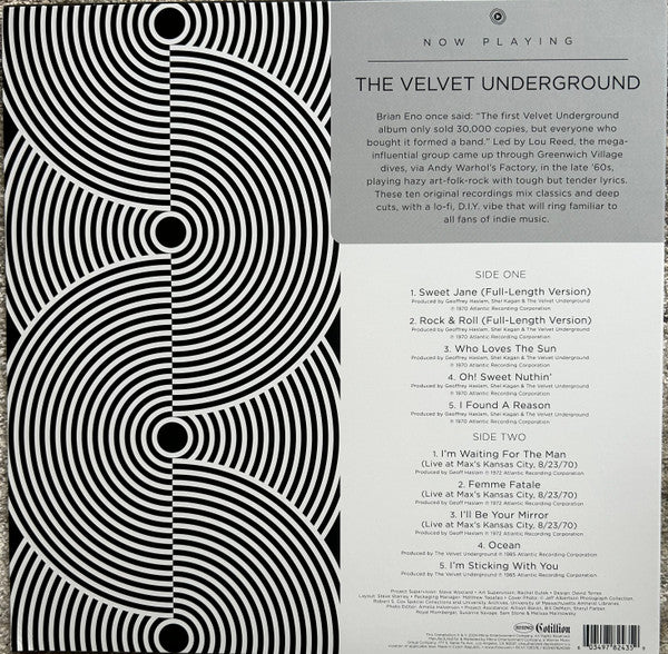 Velvet Underground, The - Now Playing (LP) - Velvet Music
