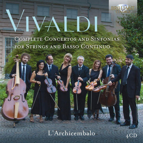 A. Vivaldi - Complete concertos and sinfonias for strings and basso (CD) - Velvet Music