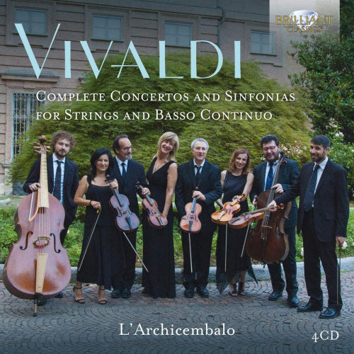 A. Vivaldi - Complete concertos and sinfonias for strings and basso (CD) - Velvet Music