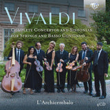 A. Vivaldi - Complete concertos and sinfonias for strings and basso (CD) - Velvet Music